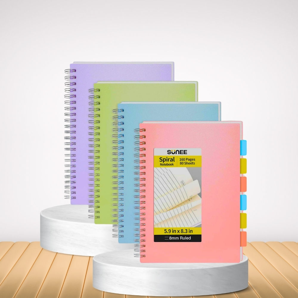 Industrial Use Lint Free 50Pages Eco Friendly Spiral Custom Printed Logo A5 Cleanroom Notebook