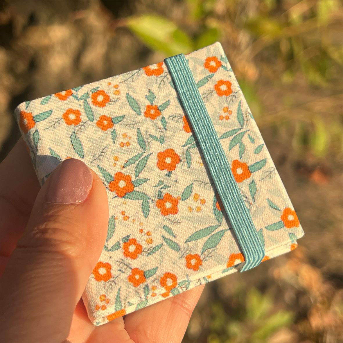 LABON Mini Watercolor Journal 100% Cotton Handcrafted Sketchbook Art Notebook Creative Portable Journal Gift