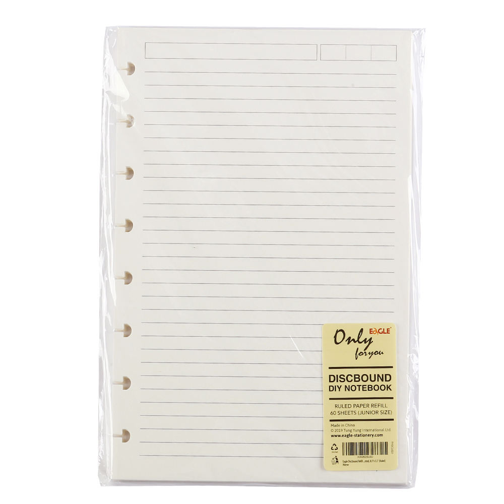 Eagle Refill for Discbound Notebook Lined Paper Customized Journal Notebook Cheap Bulk Notebooks Inside Pages