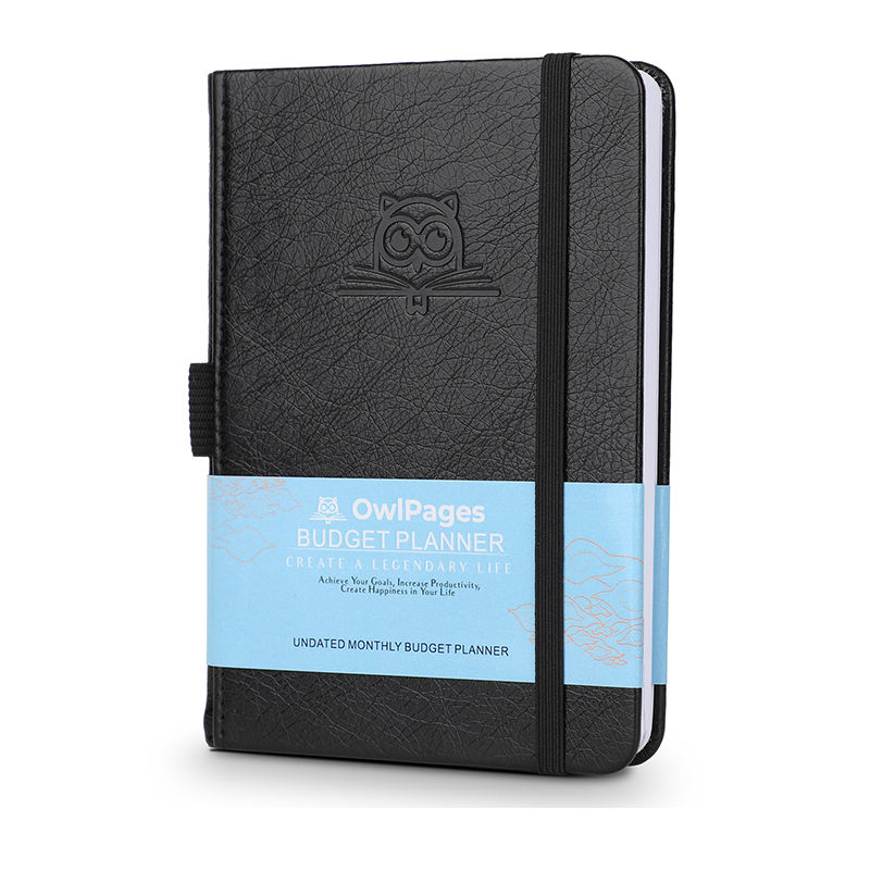 GuangAo Hardcover A6 Small Business and Budget Planner Notebook Custom Budget Organizer