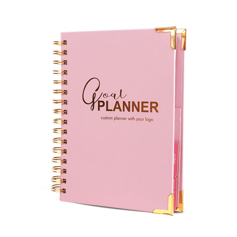 Student Gift Box Business Notebook with Printable Logo A5/A4 Size Leather Notepad for School Use Offset Paper Cover