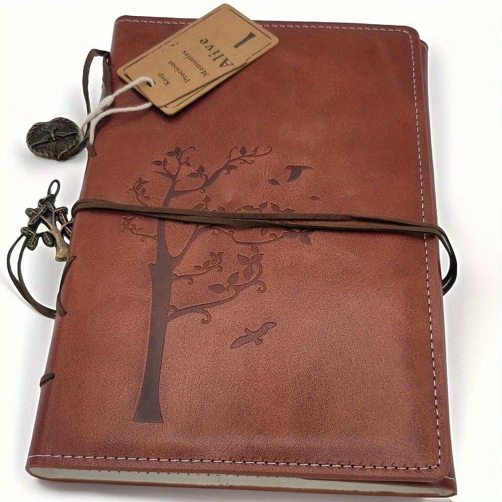 Multifunctional A5 Loose-leaf Notebook with Removable Inserts 6 Holes Available in Hardcover Leather PVC Gift Also A4 A6 Sizes