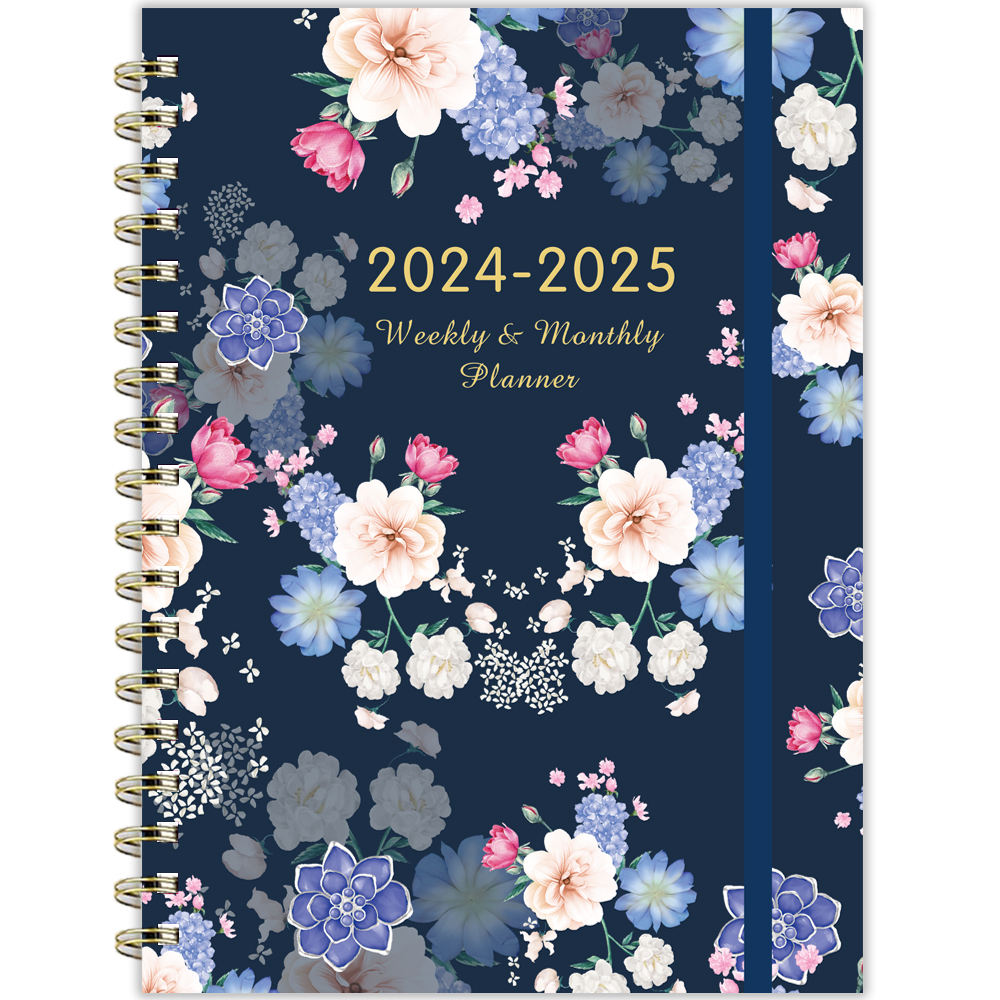 Custom Leather Organizer Spiral Disc Bound Journals Notebook PU with Discs Bound