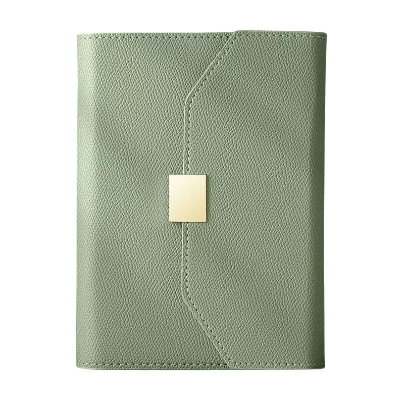 Stock Creative Office 3 Fold A5 Leather Business Planner 6 Ring Binder Loose-Leaf Notebook School Gift Spiral A4 A6 Diary