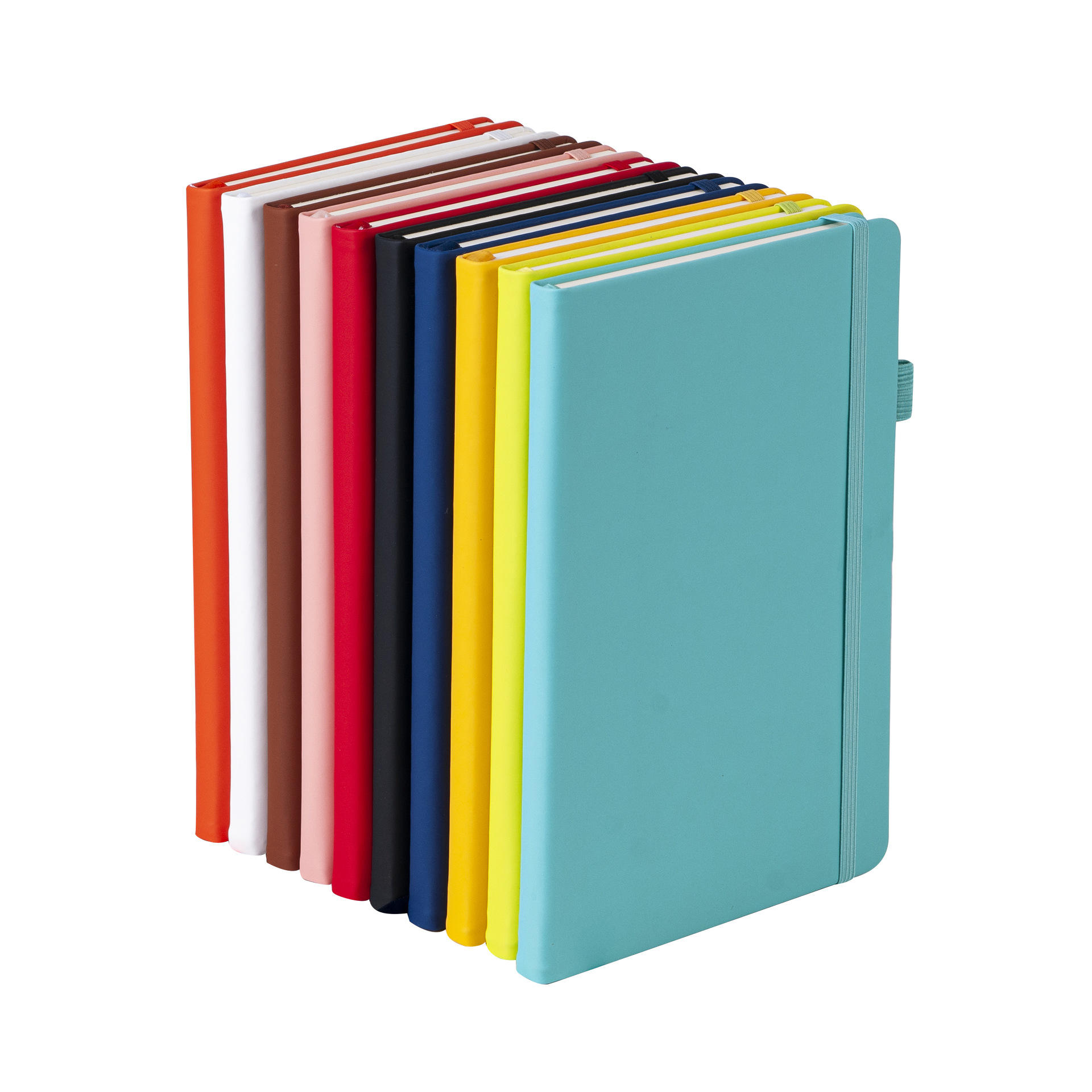 2024 Custom Printed A5 A6 Linen Cover Hardcover Journal Notepads B5 Size With Dotted Grid Blank Lined Personal Pages for Gift