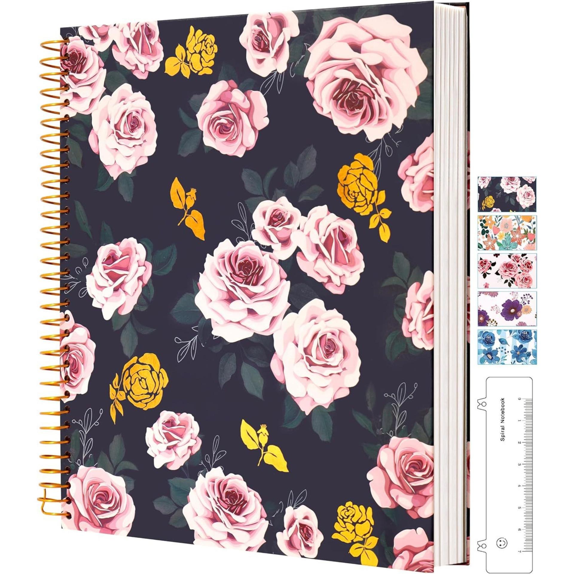 School Supply Aesthetics Design Notebook Cheap Cut Solid Color Edge Spiral Notebook