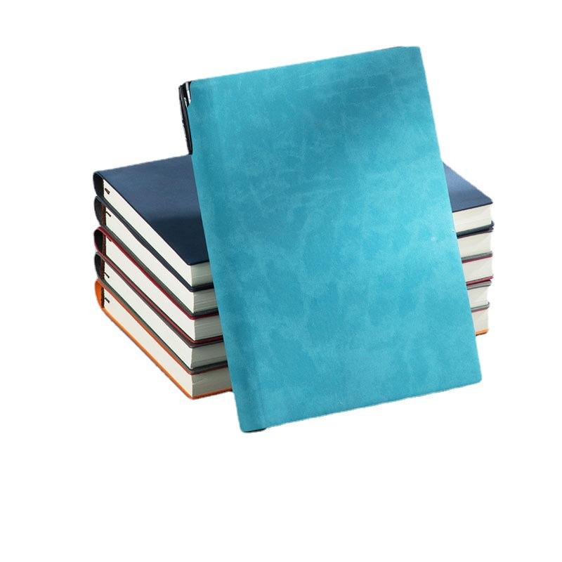 Custom Wholesale Diary 100 Sheets Inner Page Design Promotional School Exercise Softcover A5 PU Leather Notebooks