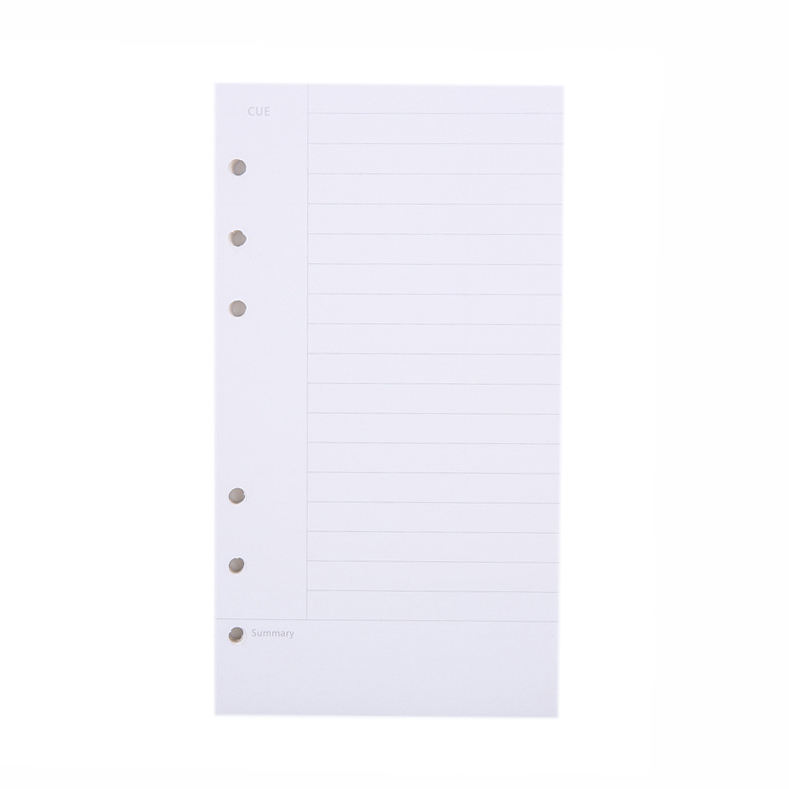 Wholesale Factory Loose-leaf A4 A5 B5 Lined Square Blank Cornell NotebCbook Spiral Note Book