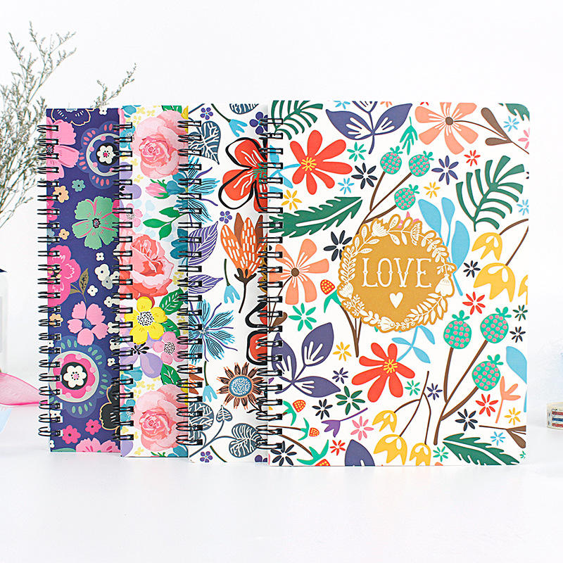 Custom Printing Wholesale Best Price A4 A5 A6 B5 B6 Durable Spiral Binding Cheap Bulk Spiral Notebooks for Students
