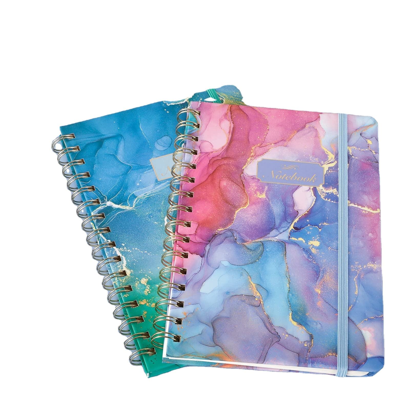Customised Spiral A5 Promotional 5 Subject Diary Weekly Planner A4 Notebook With Logo