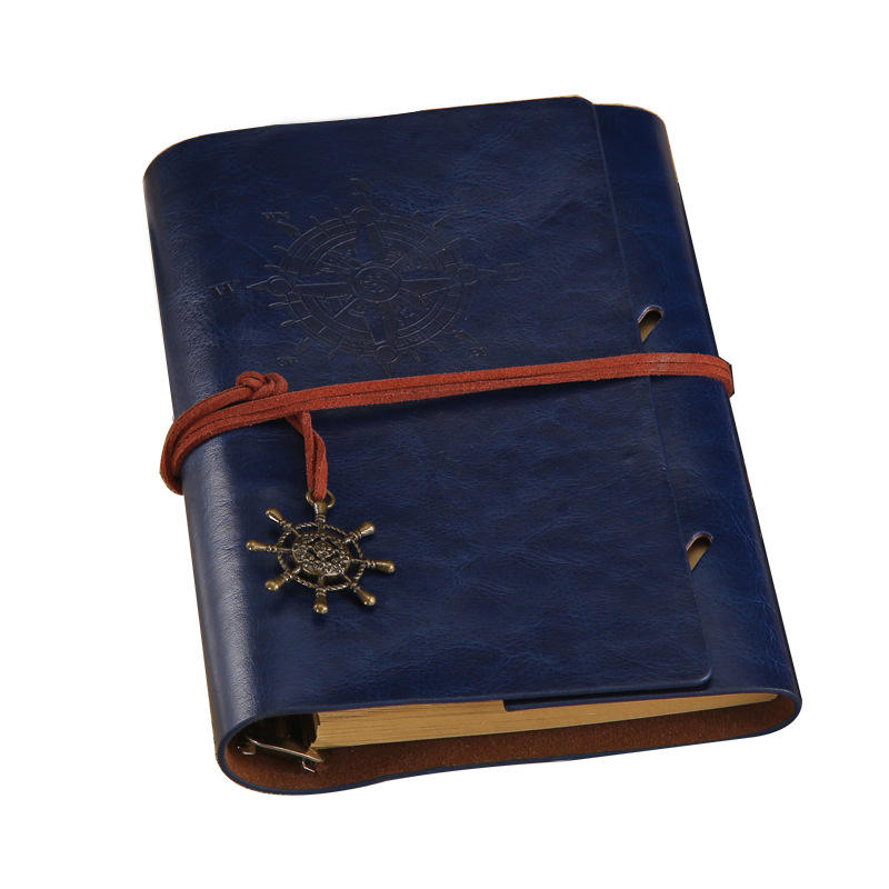 Hot Sale Customizable A5 Notebook Gift Set PU Leather Journal with A5/A6 Paper Spiral NB01 Customizable Office Style