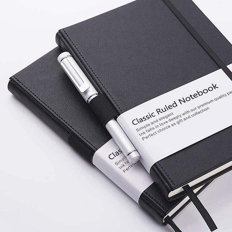 Custom logo Hard Cover Notebook B5,A5,A6 Pu Laser Engraved Gift logo Unique Notebook Journal Plan Book Notebooks Customizable