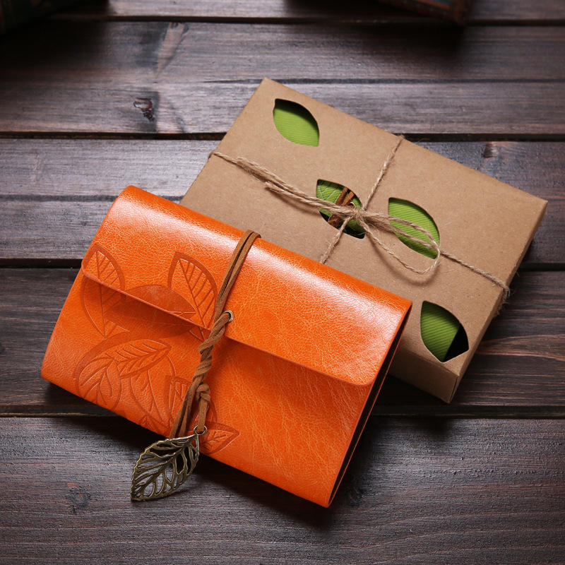 2023 High Quality Handmade Notebooks Leather Vintage Travel Journal with Refillable Blank Paper for Traveler Taking Notes