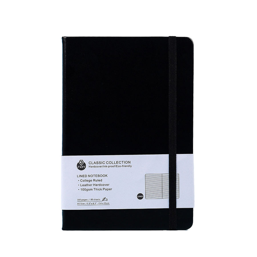 Wholesale Customizable Stone Paper Journal White Paper Writing Pads Customized Calendar Pu Leather Notebooks With Pen