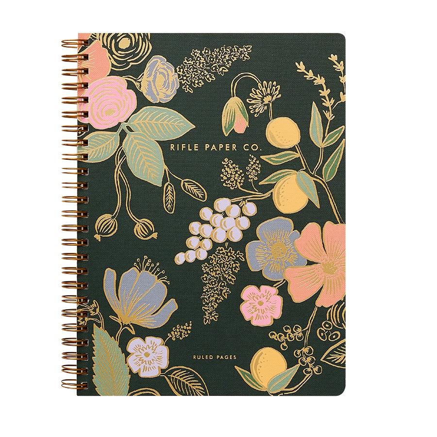 Custom Leather Organizer Spiral Disc Bound Journals Notebook PU with Discs Bound