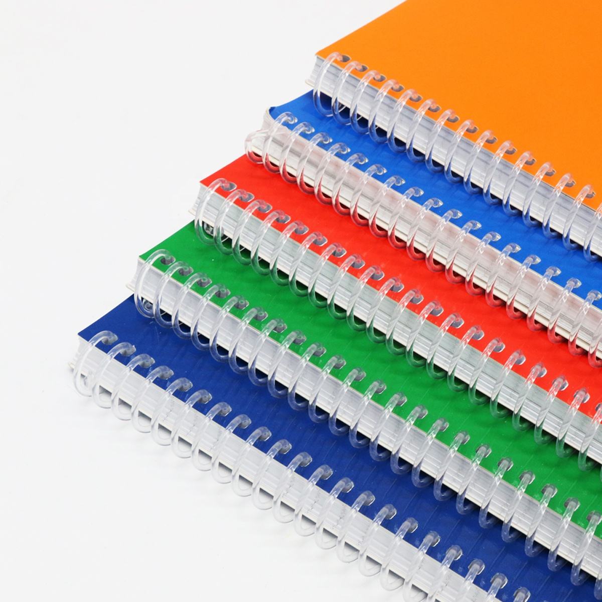 Customizable A4 Spiral Notebook for Office School Supplies Lined Grid Paper Writing Notepad Custom Logo Printing Wholesale OEM