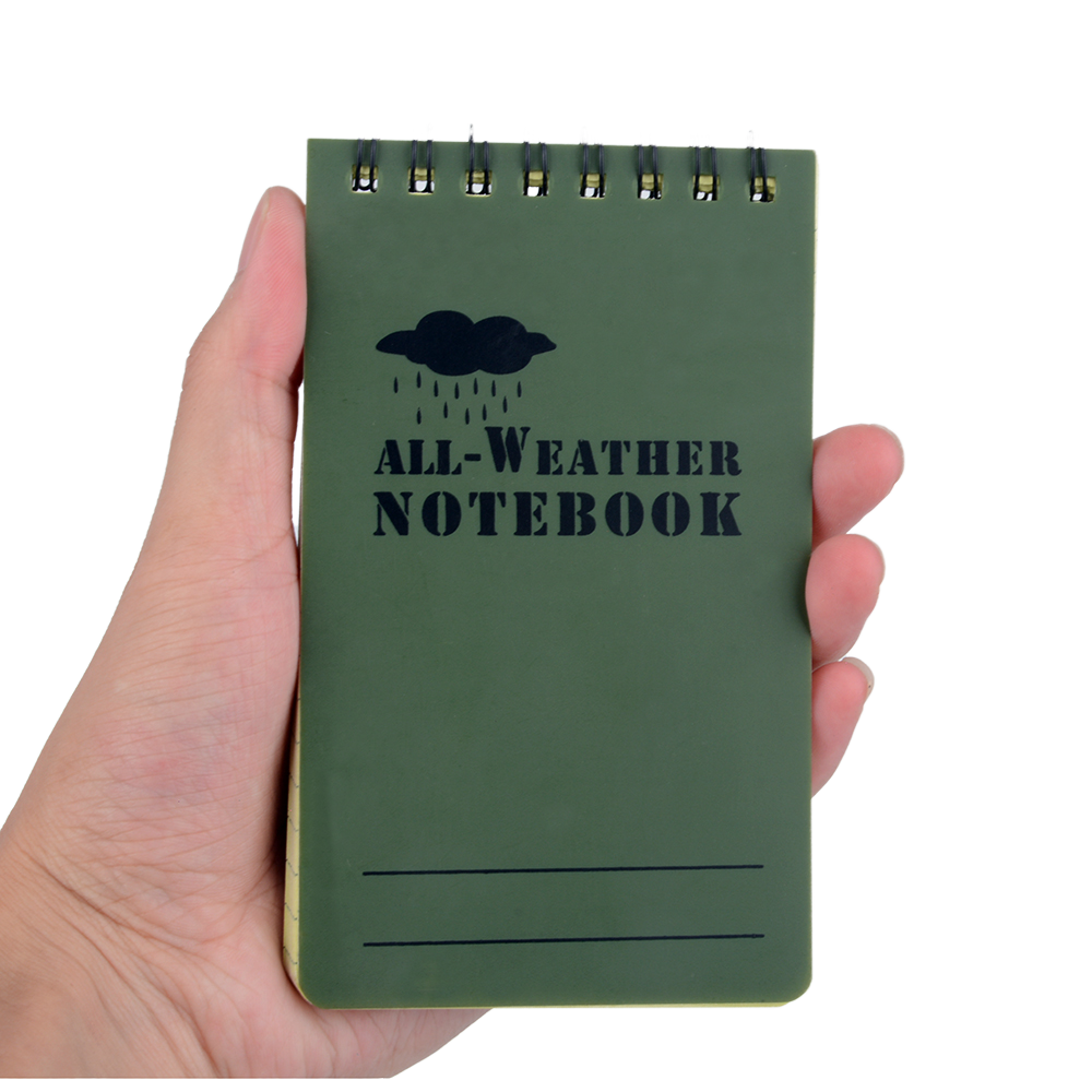 Customized 3x5 Inch A4 A7 Size Spiral Notebooks PVC Cover Paper Notebook With Pen for Outdoor Use or Gift