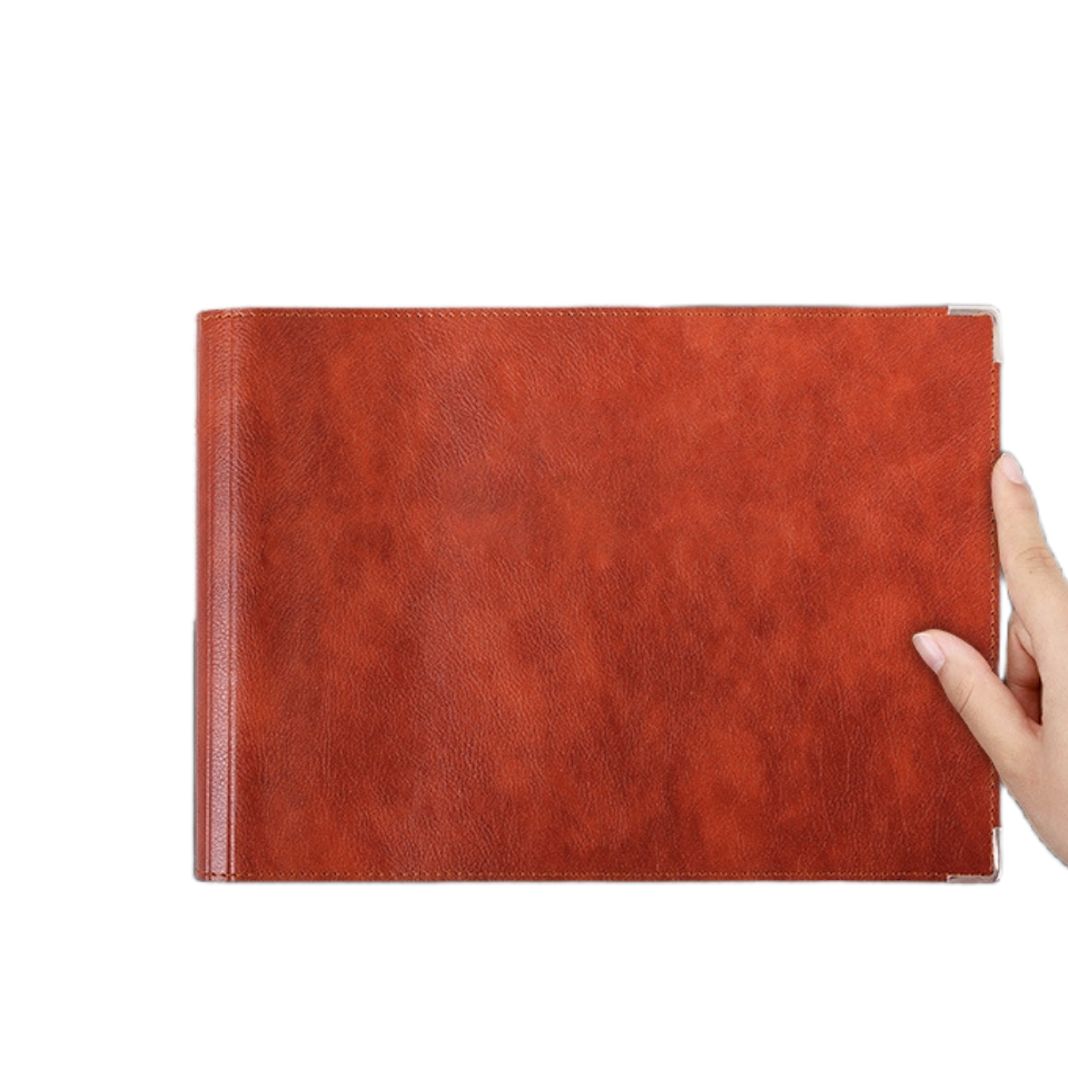 Custom Luxury Set Pu Leather Soft Leather Skin Feel Office Convenience A5 Notebook Set for Business Travel Essential Tools