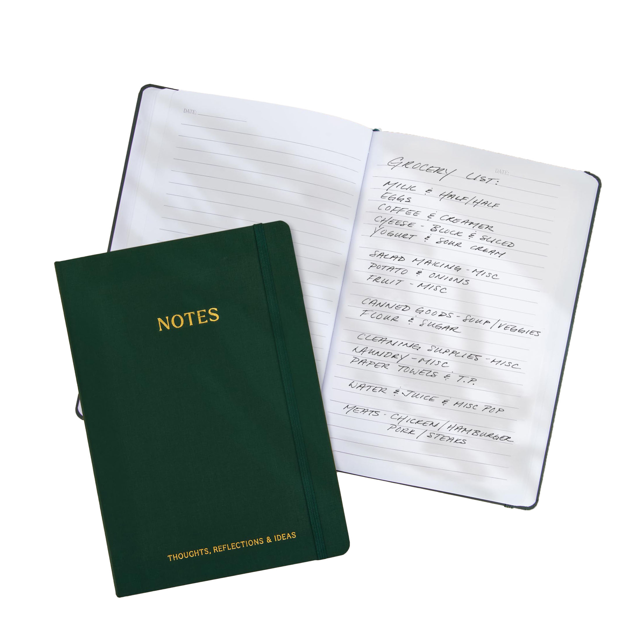 Amerpromo A4 Pu Leather Notebooks Grey Green and pink Color Journal 480pages Sewn Binder Notebook With Blank/lines/grid Layout