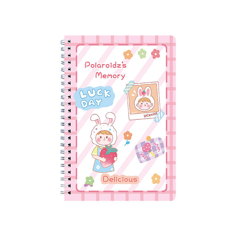 Cheap School Student A5 Spiral Cartoon Kawaii Cute Diary Notebook for Girls
