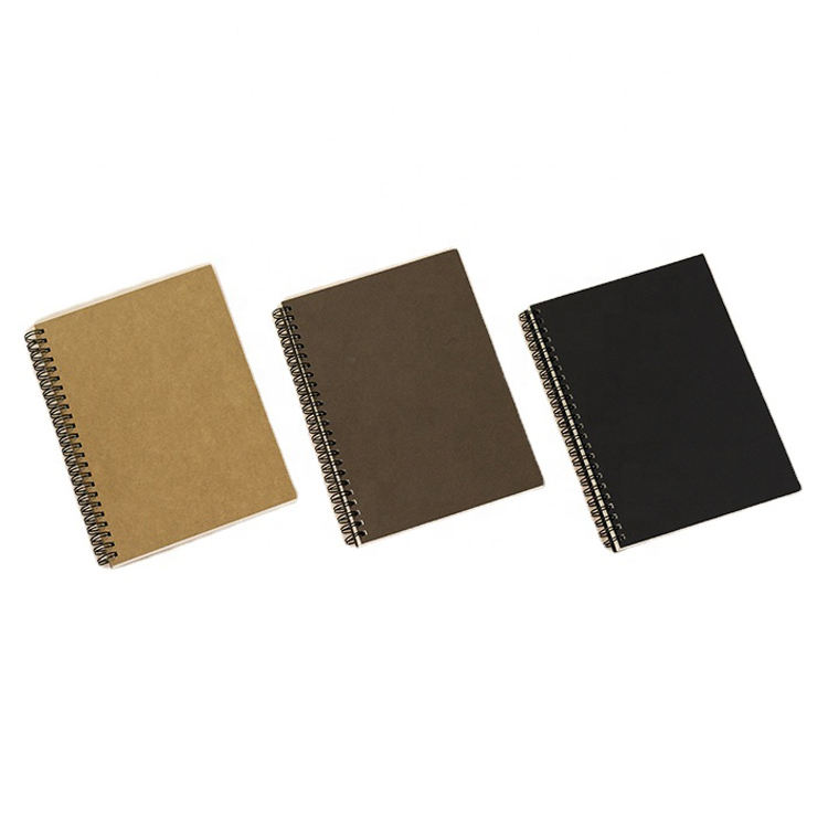 Customizable Printing Logo Cheap Sublimation Bulk Custom Thick A5 Spiral Notebooks Subject Binding Journal
