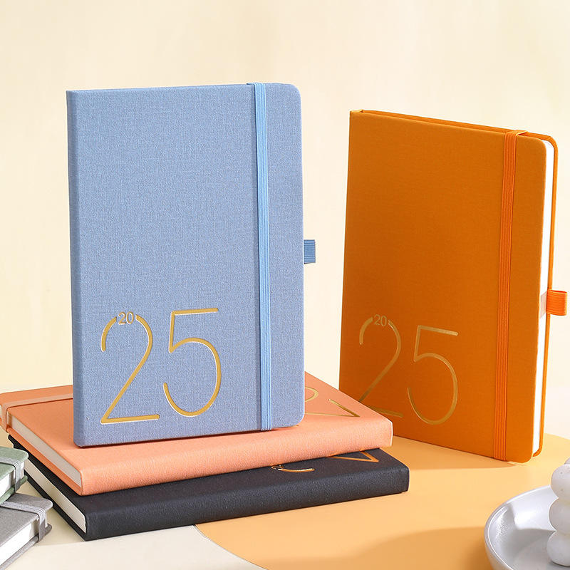 Custom Luxury Vegan Leather A5 Notebook Cover Diary Organizer 6 Ring Loose Leaf Planner Binder