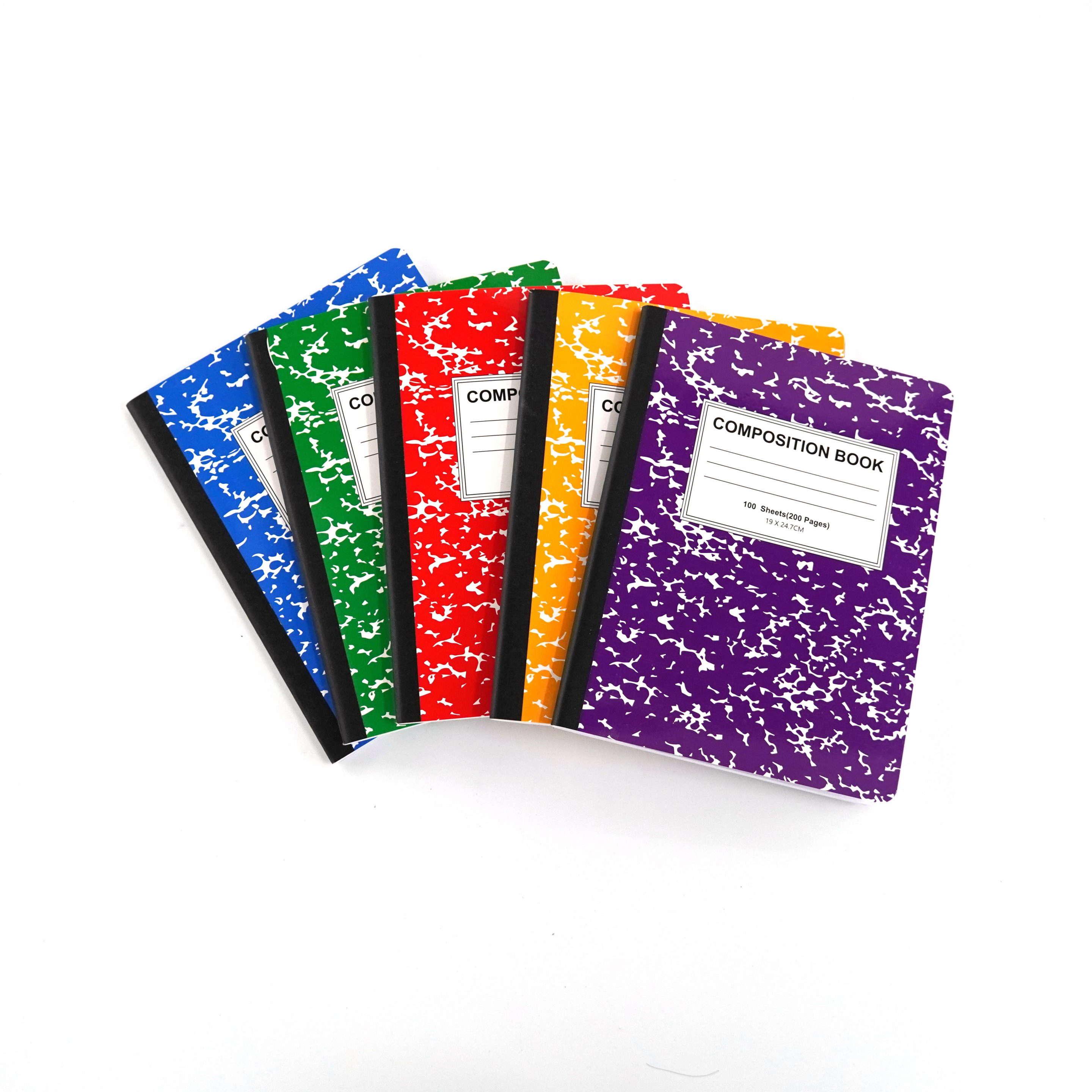 Cheap Price Mini Composition Notebook Narrow Ruled Bulk Binding School Book Exercise Books for School