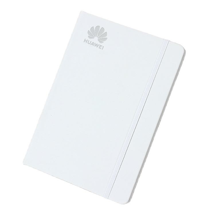 Customizable A5 White Thin Paper Notebook Rolls Sewing Binding Paper Notebook for Business or School Gift Purpose