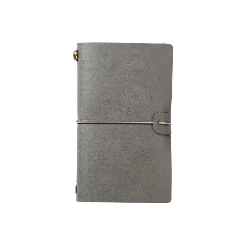 Custom Printing B5 A5 A6 Soft PU Leather Cover Notebook Fashion Simple Lined Journal Plain Diary Student Planner