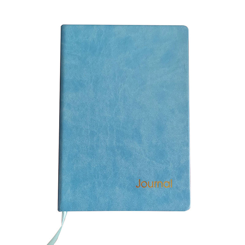 Custom Printing B5 A5 A6 Soft PU Leather Cover Notebook Fashion Simple Lined Journal Plain Diary Student Planner