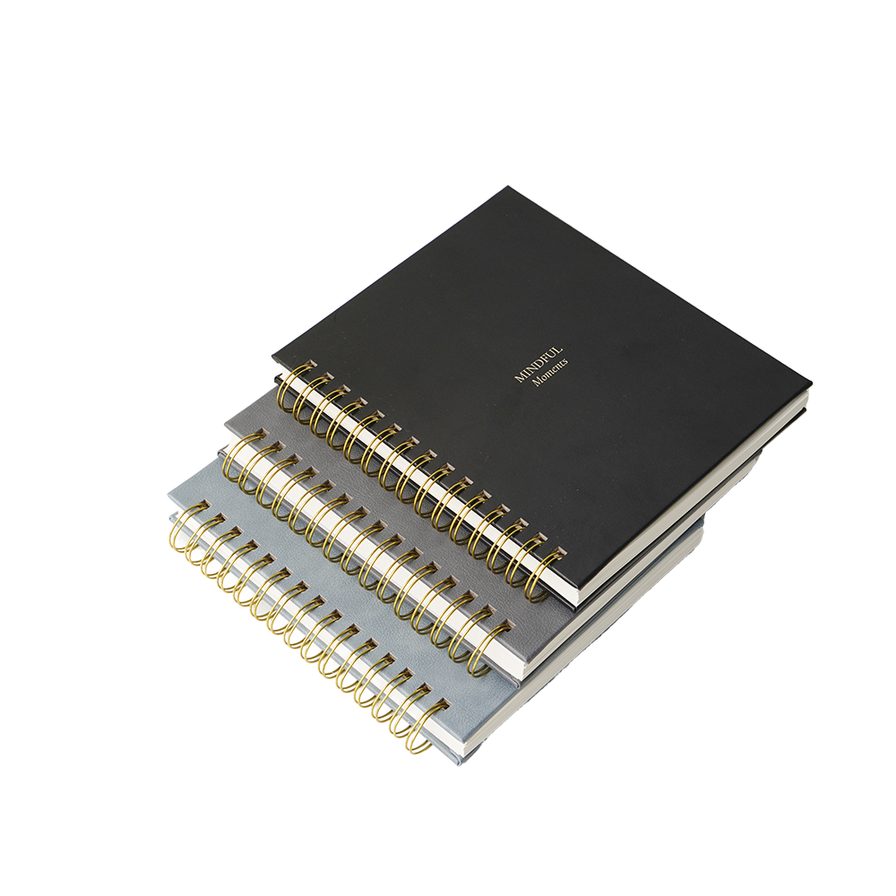 Customized Logo Wholesale A5 Business Office Thickened Coil Notebook 32k Spiral Homework Notebook