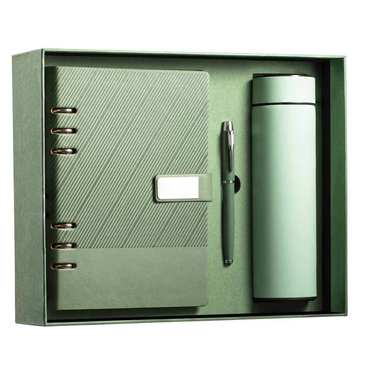 A5 Bound Notebook Printing Customized logo Plastic Cover Coil Notebook with Pen Holder PP Cover Spiral Notebook
