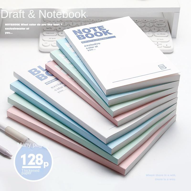 2024 A4 Project Blank PP Cover Spiral Notebook With 3 Dividers for Home and Office