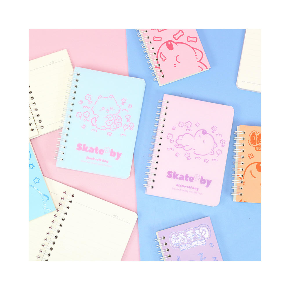 Wholesale Best Quality Kraft Notebook A5 B5 Recyclable Colorful Sewing Binding Blank Colorful Eco Kraft Notepads Planner Diary