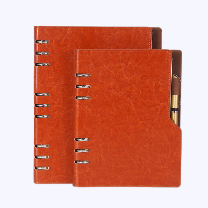 A5 PU Leather Notebook Hard PU Waterproof Diary Notebook Journal Notepad School Supplies Enterprise Customization LOGO