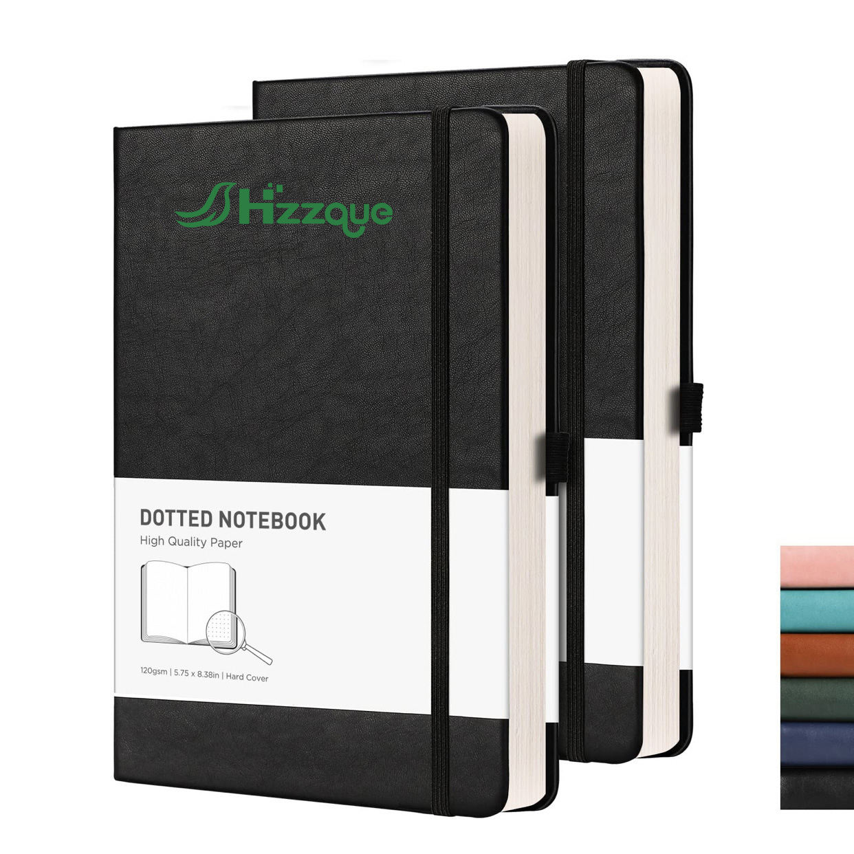 Custom logo Hardcover Notebook A5 Pu Leather Hardcover Gift Unique Notebook Journal Plan Book