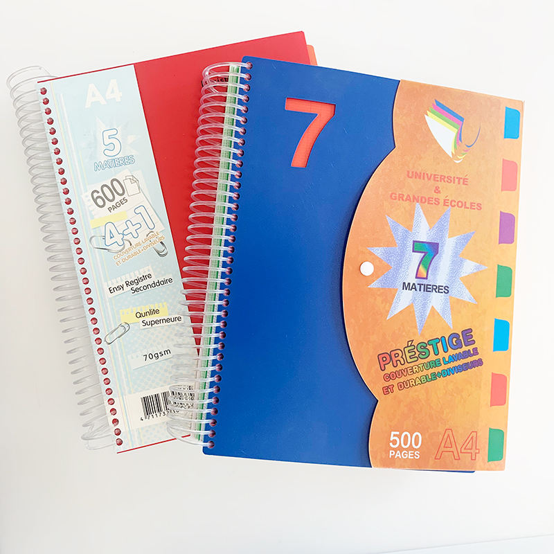2022 A4 A5 A6 B5 Subject Blank Cover Thick Spiral Notebook