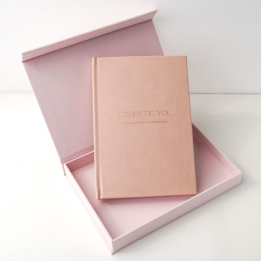 High Quality Business Office Lined Personalized Printed Note Book PU Leather Custom A5 Hardcover Journal Notebook With Logo