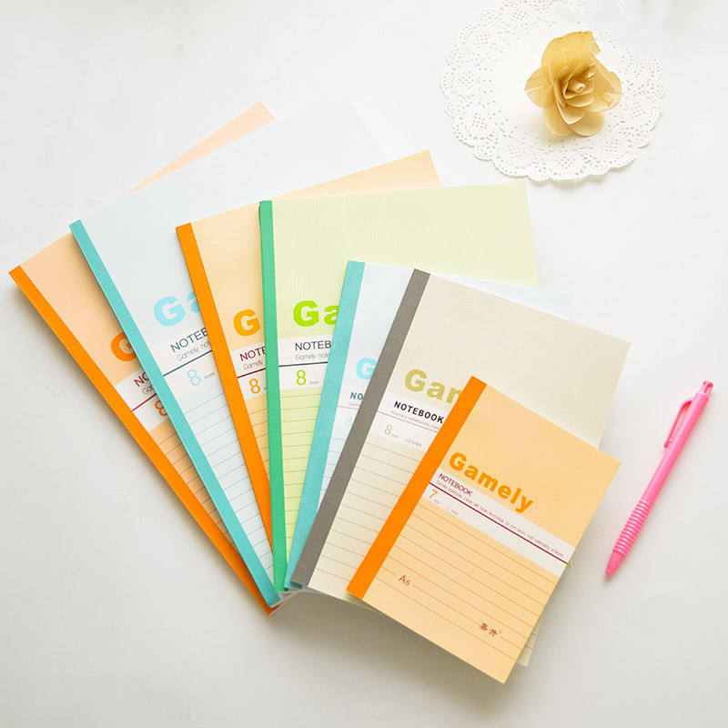 Custom Design Spiral School Notebook Recondicionado A4 Size Single Line Exercise Book Good Price for School Supplies