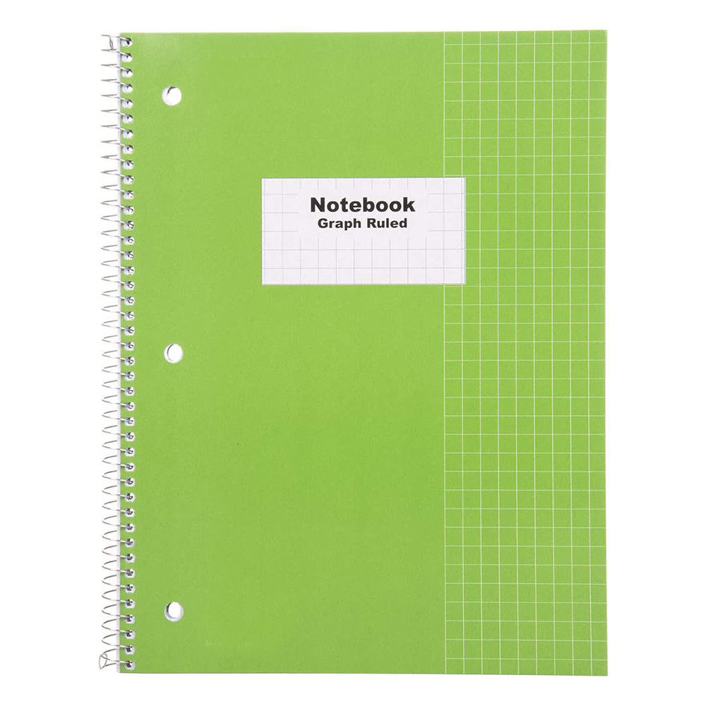 Quad Ruled Spiral Notebook Wholesale | For Math & Science | Manufacturer Quad Ruled Spiral Notebook Wholesale | For Math & Science | Manufacturer