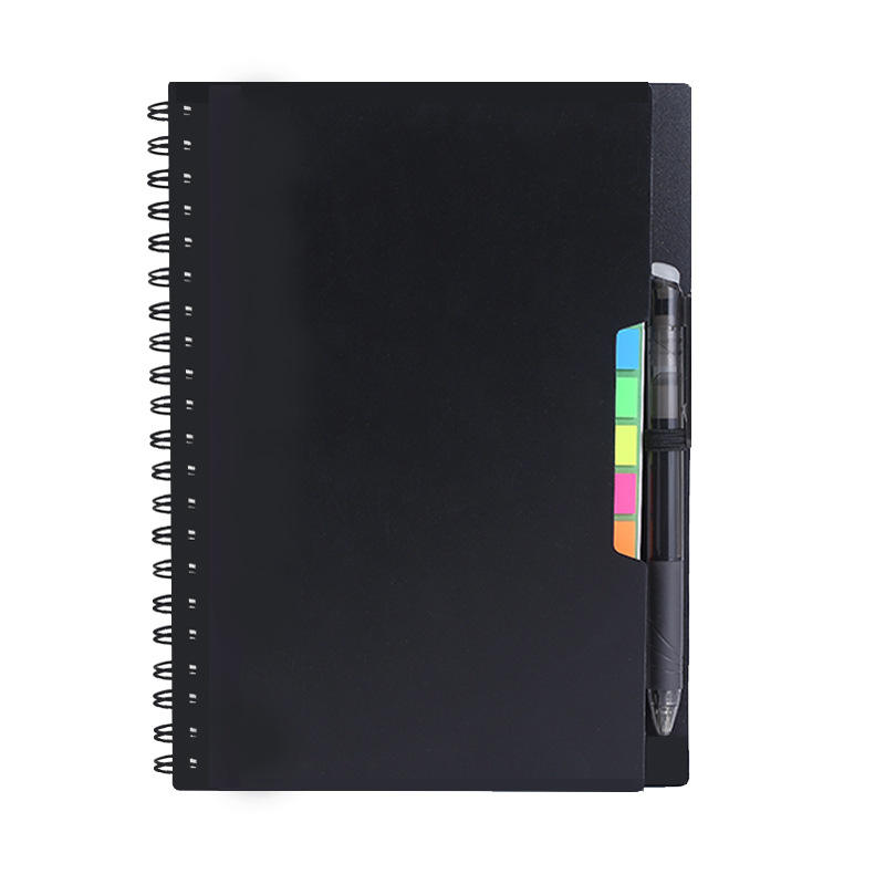 Low MOQ Ready in Stock A5 Erasable and Thick Coil Notebook with Waterproof Stone Paper for Writing