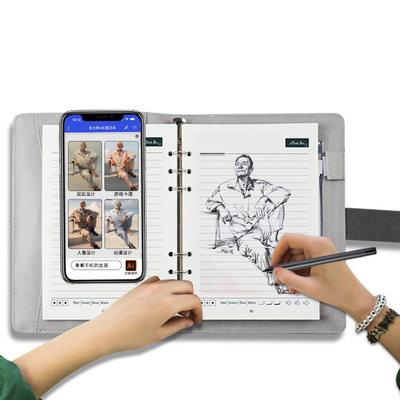 Linda Hot Selling Capybara Notebook Capybara Book Set With a Pen