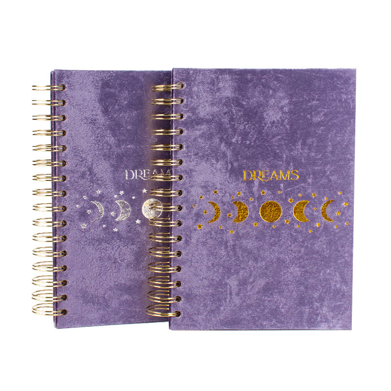 Hot Sales A6 Creative Oil Painting Notebook Vintage High Aesthetic Loose Leaf Notebook Thickened Student Memo Spiral Notebook