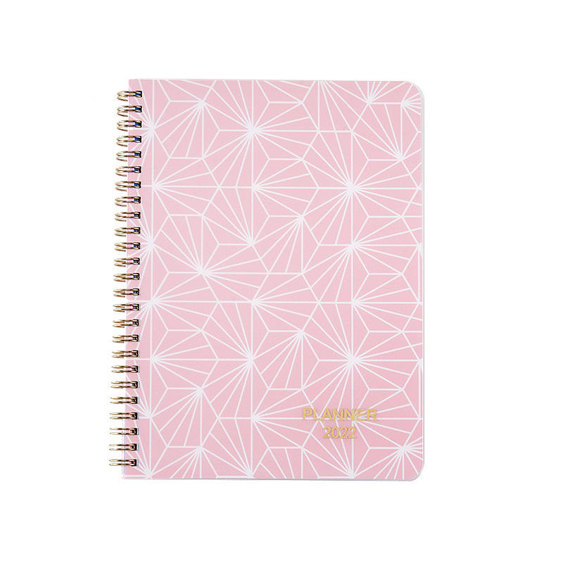 Custom Designed A5 Notebook Spiral Binding Line Journal Personal purple hardcover spiral notebook dividers