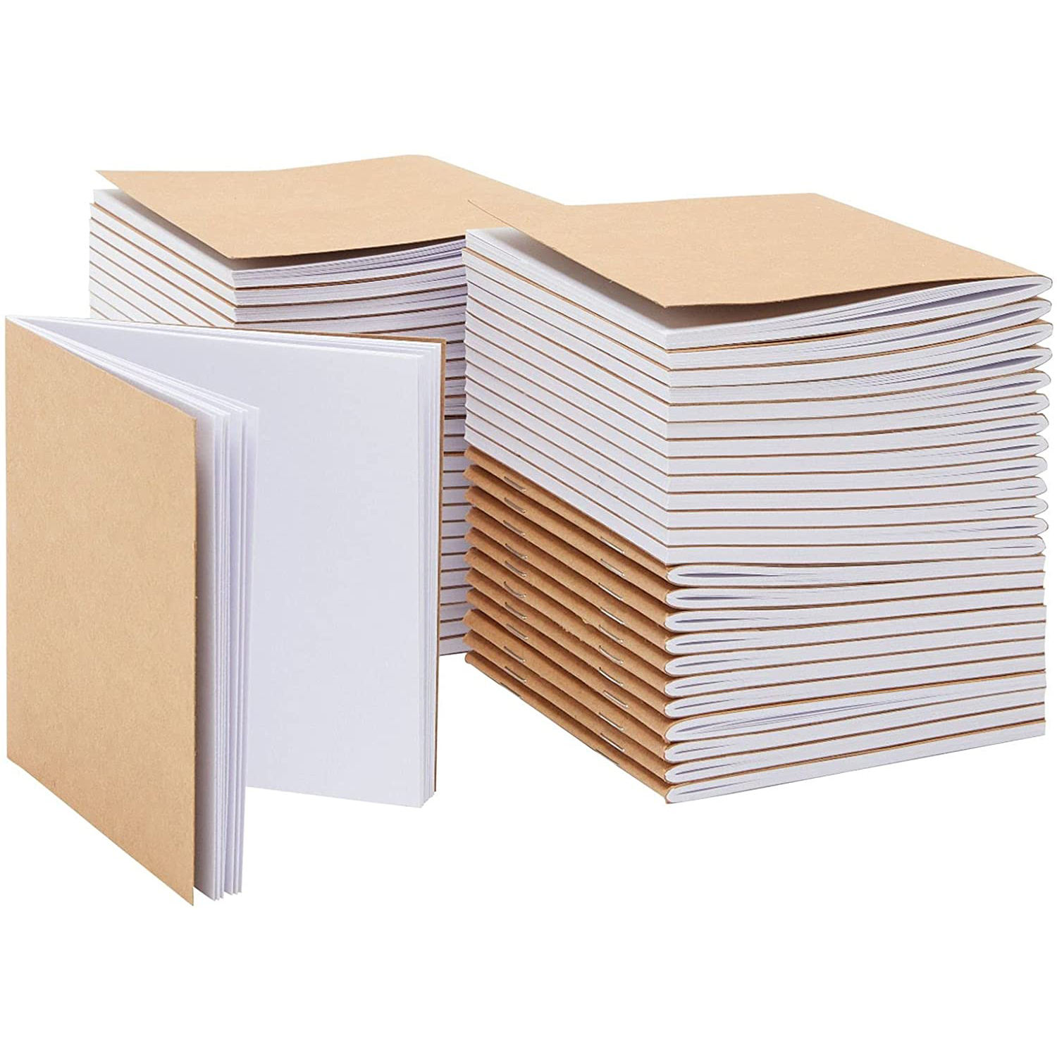 Latch Leather Journal with Deckledge Paper Leather Bound Daily Notepad for Men & Women Unlined Paper Medium 7 X 5 Inch