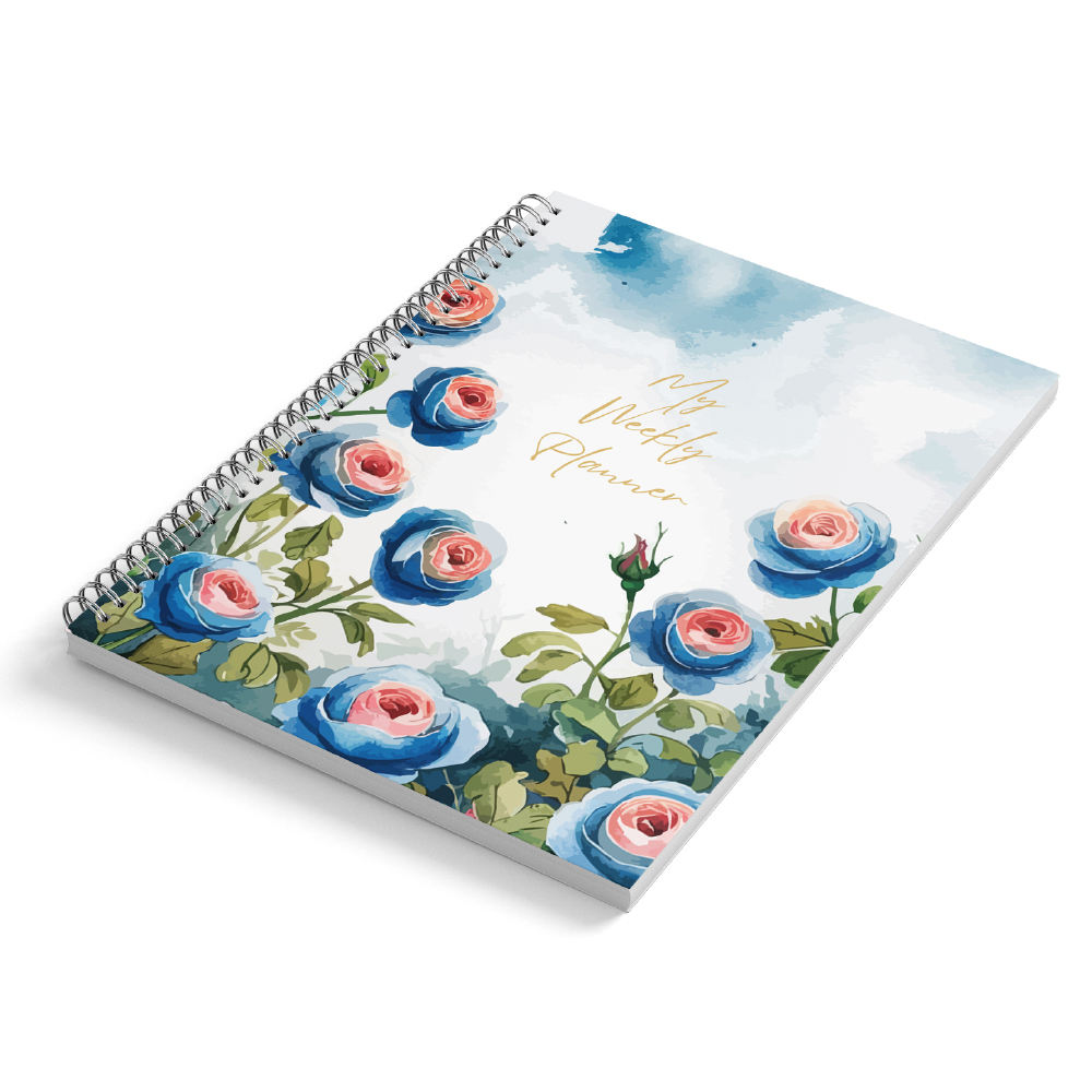 160 Pages 100g Wood-free Paper A5 Hard Cover Spiral Journal Lined and Unlined 2025 Planner Spiral Binding Custom Notebook