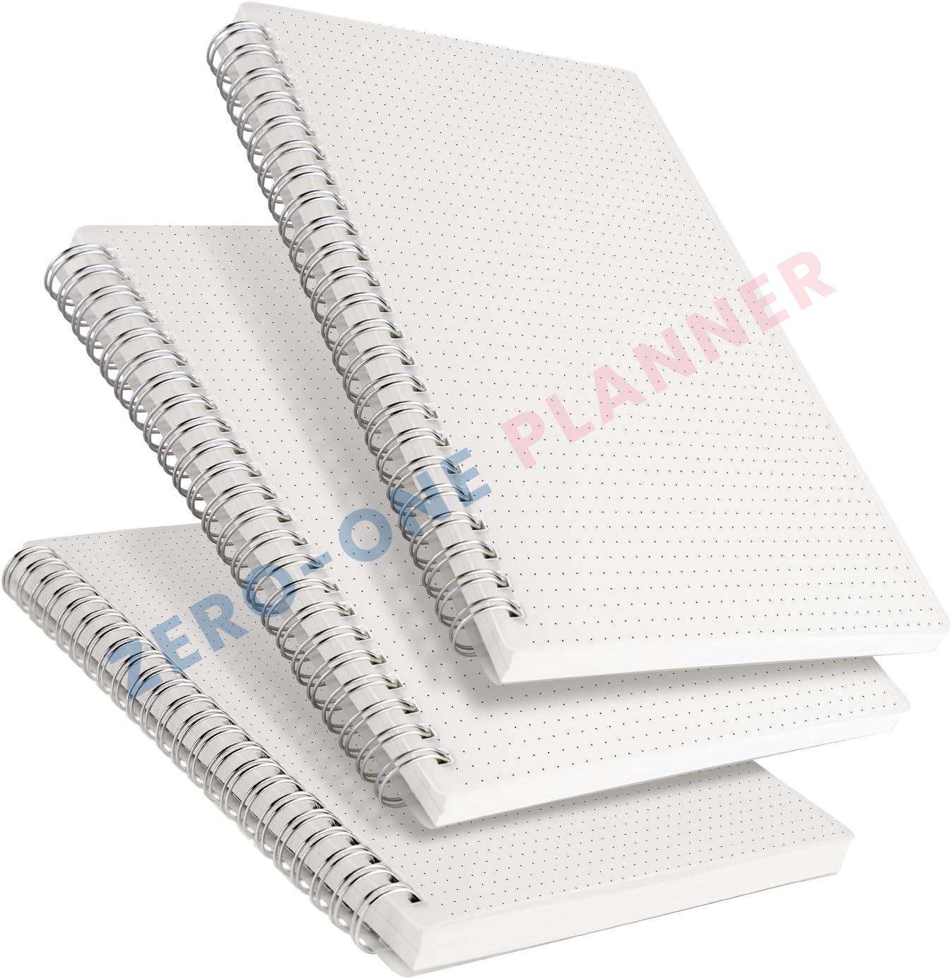Custom Designed A5 Notebook Spiral Binding Thread Sewing Dotted Line Journal Personal Use School-Promotional Gift Binder Diary