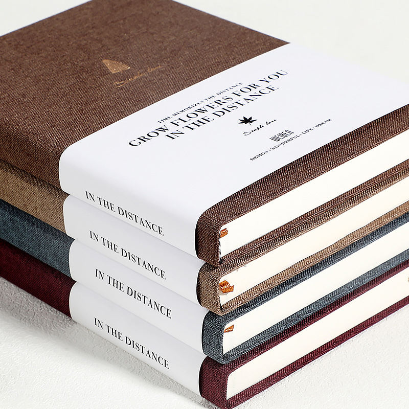 Brand New School Office Supplies Notebook Customize A5 Leather Trends 2022 Ideas Note Book Customised Journal with Pen Gift Box