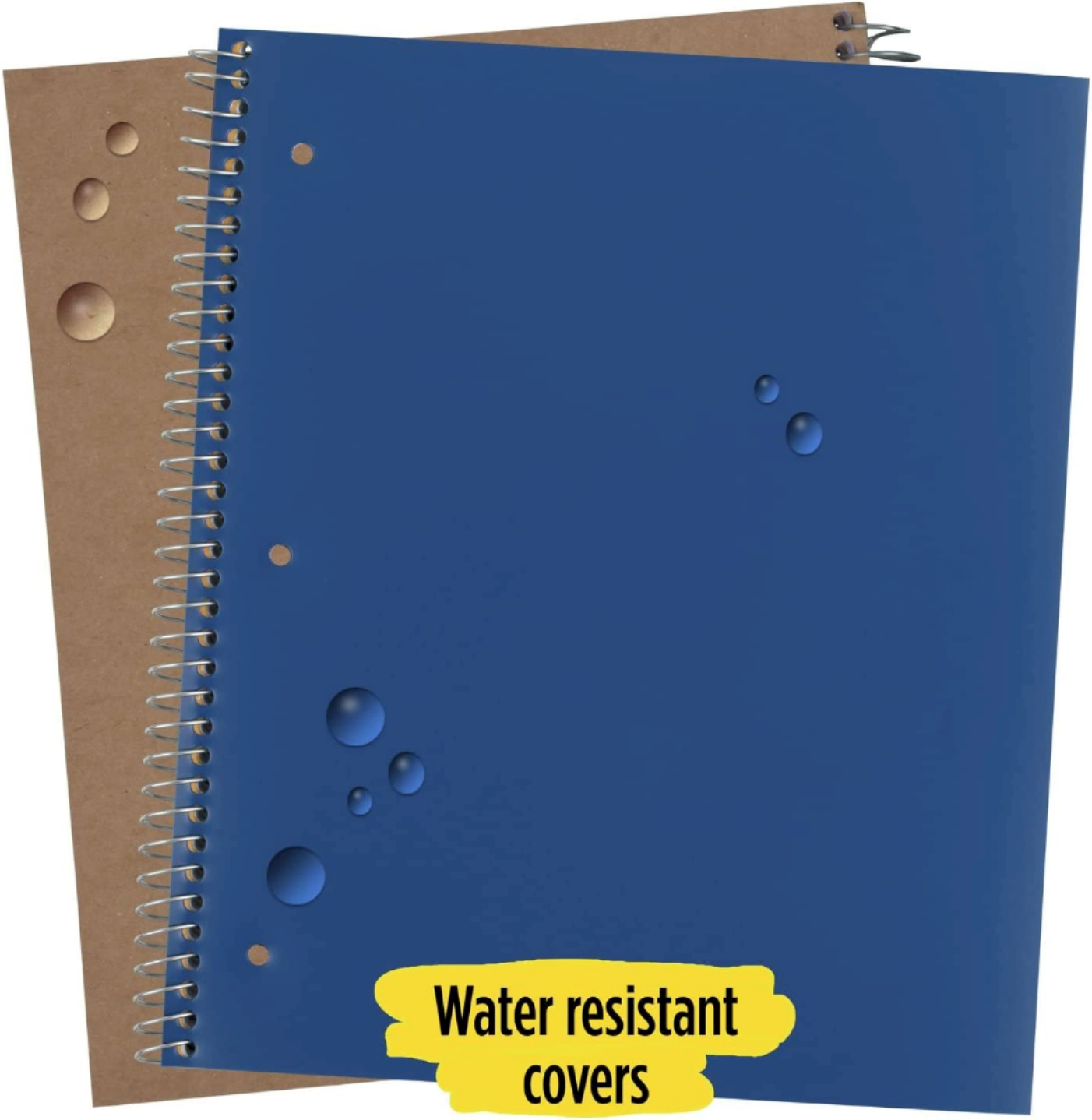 500pages Office and School Supplies Note Book Personalized A4 A5 Plastic Cover Custom Printed 5 Subject Double Spiral Notebook