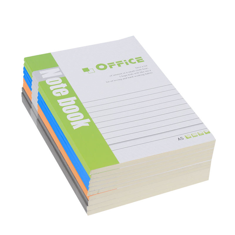 Wholesale Bulk Factory Price Custom Design 5 Subject Spiral Notebook A4